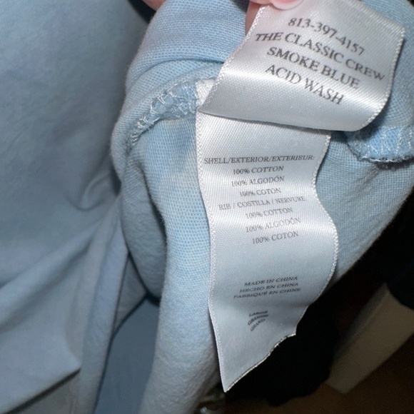 Rails The Classic Crew neck acid wash tee, Large. CB2117 - Picture 7 of 7